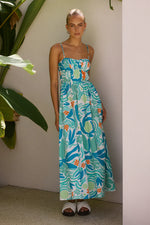 Load image into Gallery viewer, Montero Midi Dress - Montero Print
