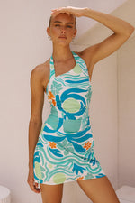 Load image into Gallery viewer, Montero Mini Dress - Montero Print
