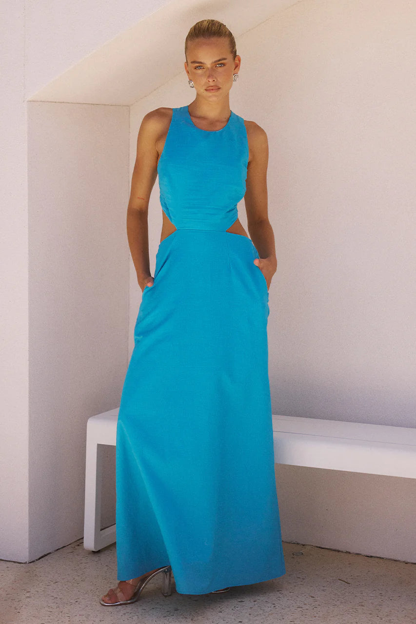 Murilo Maxi Dress - Blue