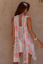 Load image into Gallery viewer, Alora Scoop Neck Mini Dress - Camino Pink
