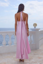Load image into Gallery viewer, Sylvie Plunge V-Neck Maxi Dress - Petal
