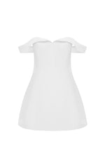 Load image into Gallery viewer, Ebony Mini Dress - White
