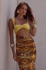 Load image into Gallery viewer, Alzona Cutout Maxi Dress - Magnolia Mango
