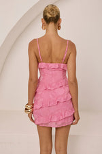 Load image into Gallery viewer, Aisha Mini Dress - Hot Pink
