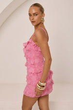 Load image into Gallery viewer, Aisha Mini Dress - Hot Pink
