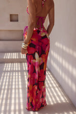 Load image into Gallery viewer, Cyrus Low Waist Sheer Maxi Skirt - Skye Black
