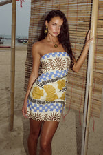 Load image into Gallery viewer, Daze Mini Skirt - Vory Print
