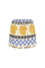 Load image into Gallery viewer, Daze Mini Skirt - Vory Print
