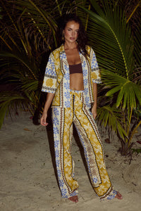 Daze Pant - Vory Print