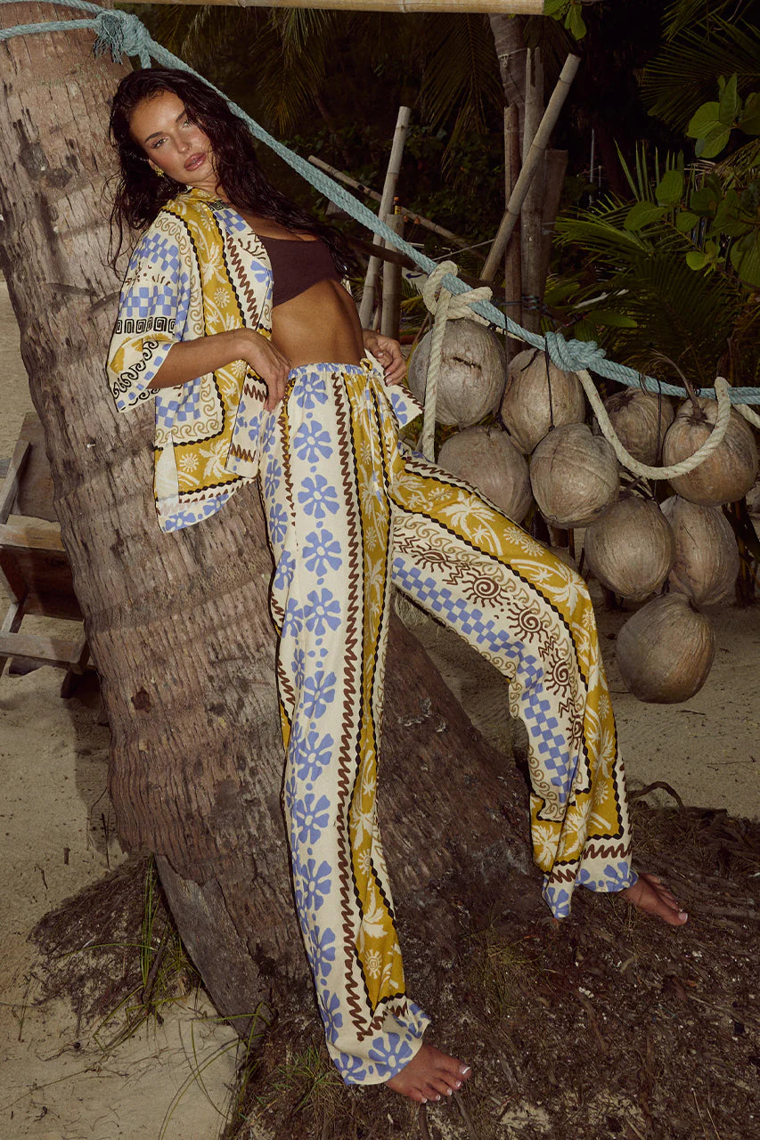 Daze Pant - Vory Print