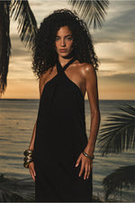 Load image into Gallery viewer, Wilson Midi Dress - Black
