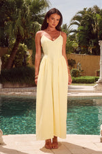 Load image into Gallery viewer, Zephy Maxi Dress - Lemon
