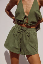 Load image into Gallery viewer, Octavia Short - Khaki
