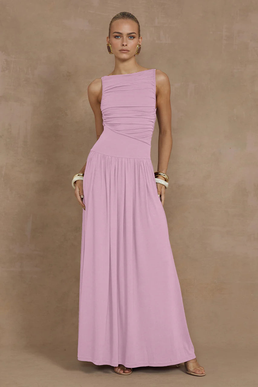 Nalla Maxi Dress - Pink