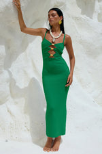 Load image into Gallery viewer, Normani Midi Dress - Emerald
