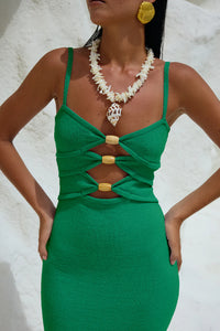 Normani Midi Dress - Emerald