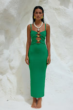 Load image into Gallery viewer, Normani Midi Dress - Emerald
