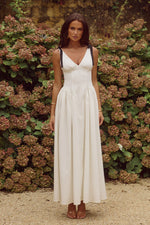Load image into Gallery viewer, Ariarne Maxi Dress - White
