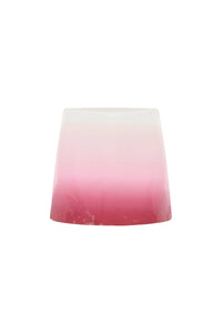 Ophira Sequin Mini Skirt - Strawberry Shortcake Ombré