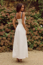 Load image into Gallery viewer, Ariarne Maxi Dress - White
