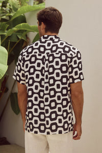 Mason Shirt - Black Brandon