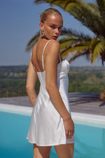 Load image into Gallery viewer, Cherish Mini Dress - White
