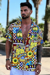 Dennis Shirt - Phaedra Print