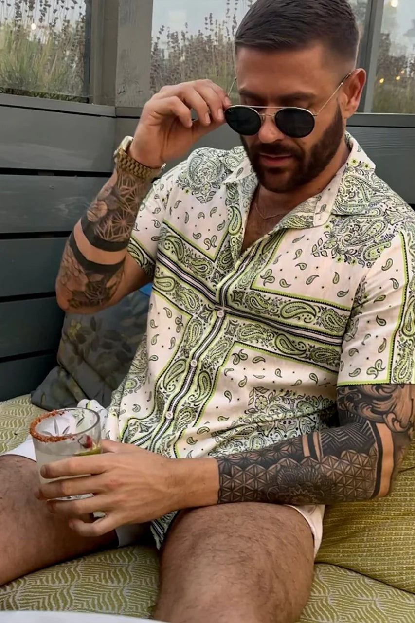 Bandana Shirt - Green