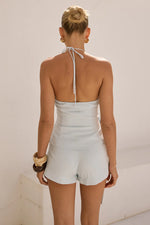 Load image into Gallery viewer, Mila Tailored Mini Shorts - Sky Blue
