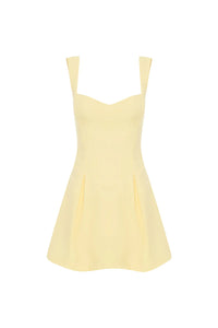 Bethani Mini Dress - Lemon