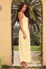 Load image into Gallery viewer, Kimba Maxi Dress - Lemon
