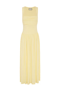Kimba Maxi Dress - Lemon