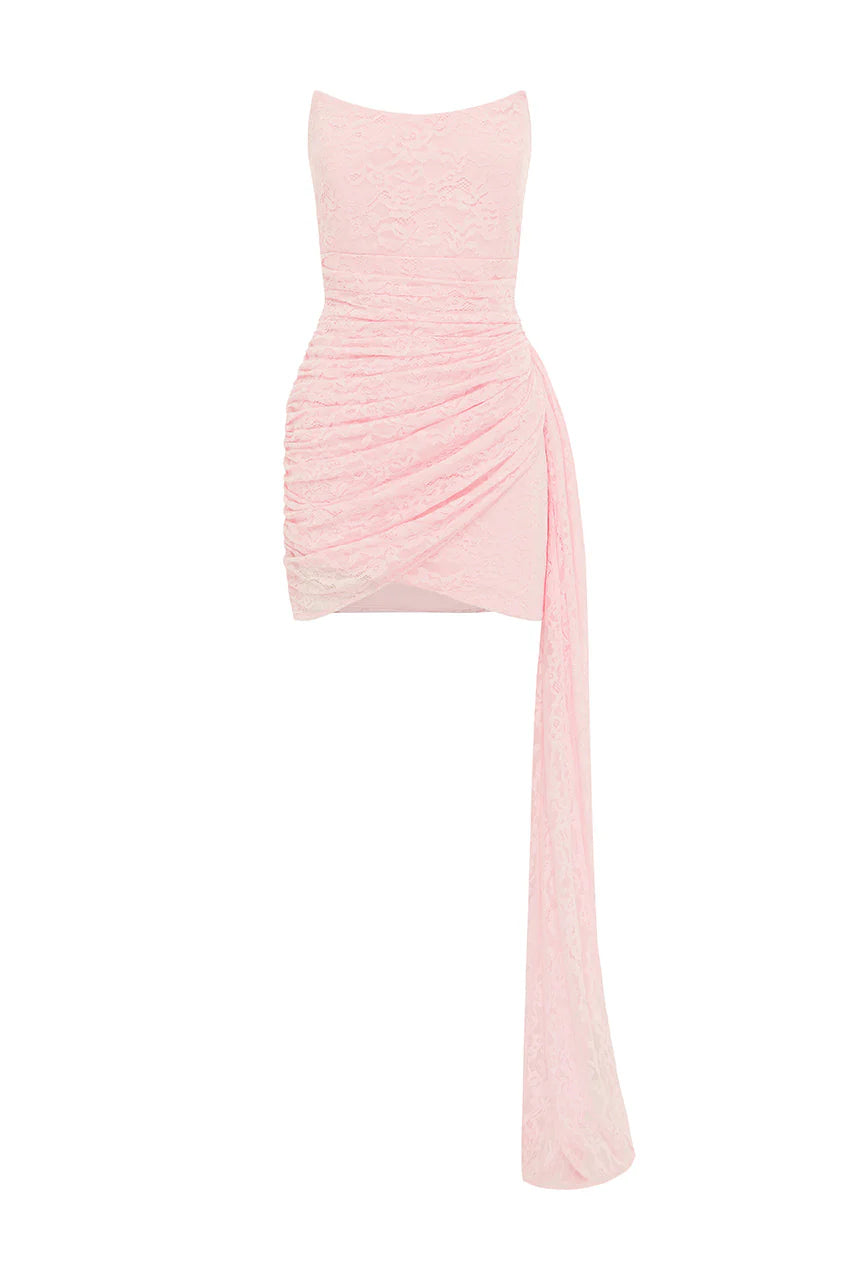 Lacey Mini Dress - Musk