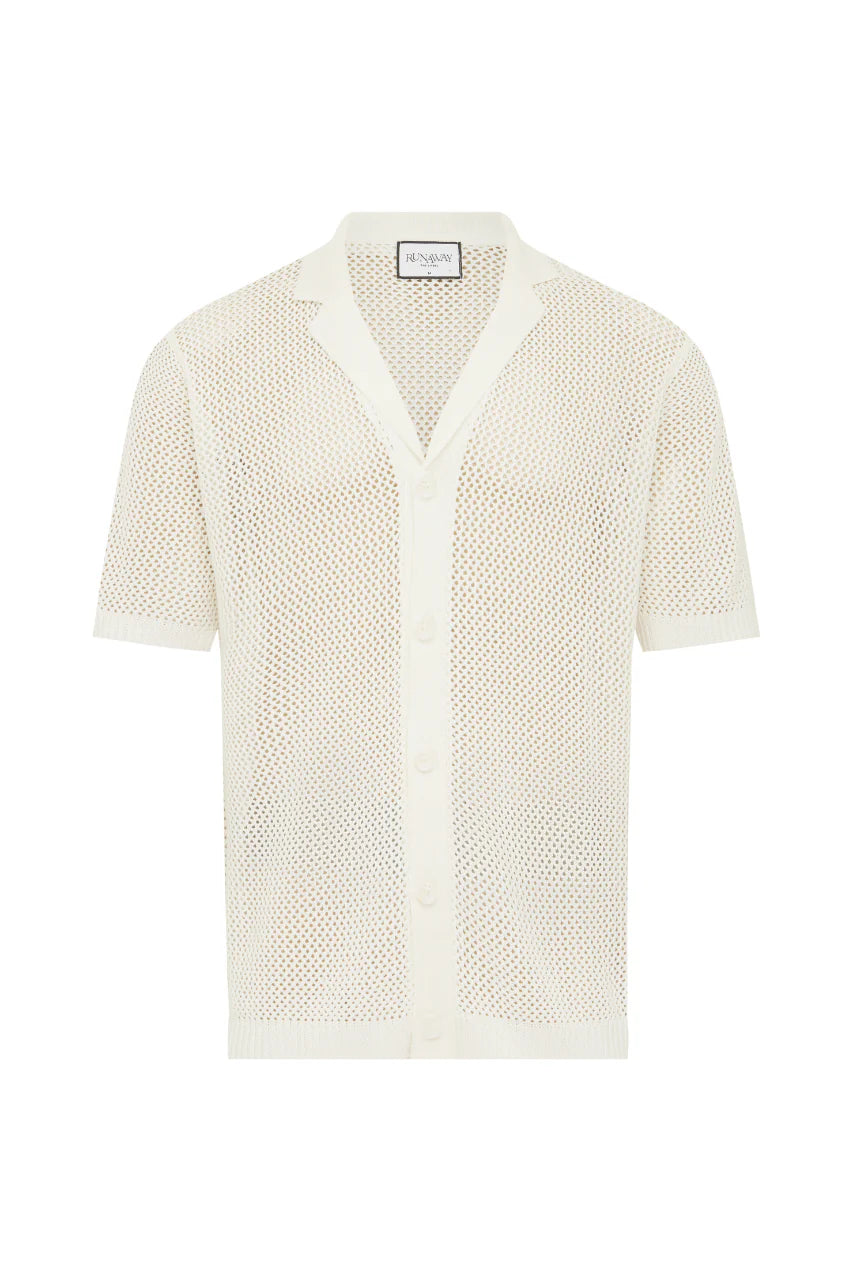 Casper Knit Shirt - White