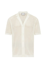 Load image into Gallery viewer, Casper Knit Shirt - White
