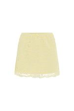 Load image into Gallery viewer, Valerie Mini Skirt - Lemon
