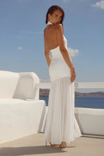Load image into Gallery viewer, Yazmin Halter Maxi Dress - Off White

