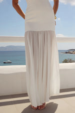 Load image into Gallery viewer, Yazmin Halter Maxi Dress - Off White
