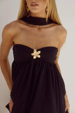 Load image into Gallery viewer, Haven Mini Dress - Black
