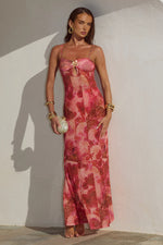 Load image into Gallery viewer, Tisha Sheer Maxi Dress - Moana Pink
