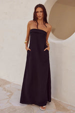 Load image into Gallery viewer, Saphira Maxi Dress - Black
