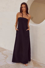 Load image into Gallery viewer, Saphira Maxi Dress - Black
