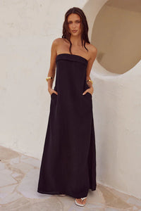 Saphira Maxi Dress - Black
