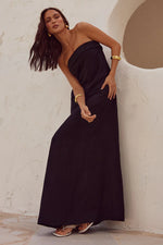 Load image into Gallery viewer, Saphira Maxi Dress - Black
