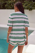 Load image into Gallery viewer, Caprice Short - White/Green
