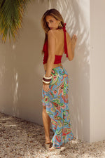 Load image into Gallery viewer, Juna Midi Skirt - Carina Print
