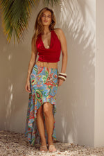 Load image into Gallery viewer, Juna Midi Skirt - Carina Print
