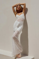 Load image into Gallery viewer, Annika Maxi Dress - White
