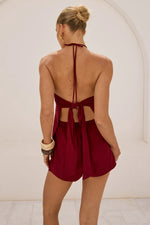 Load image into Gallery viewer, Koah Elasticated Shorts - Deep Red
