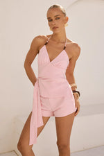 Load image into Gallery viewer, Mila Tailored Mini Shorts - Baby Pink
